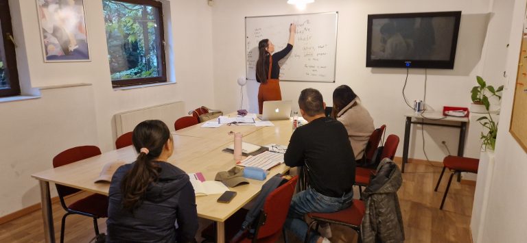 Lesson at IH Budapest