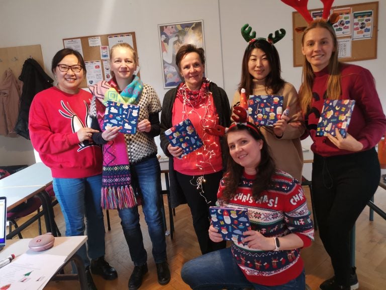 Festive lesson at IH Budapest